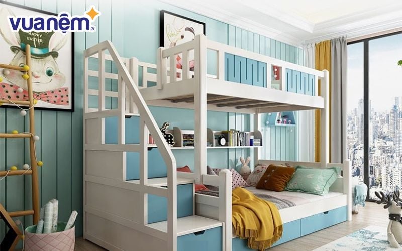 Mẫu giường tầng thiết kế cho trẻ em - Mẫu 4