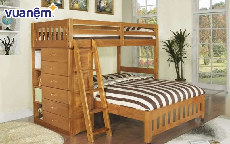 Mẫu giường tầng thiết kế cho người lớn - Mẫu 4