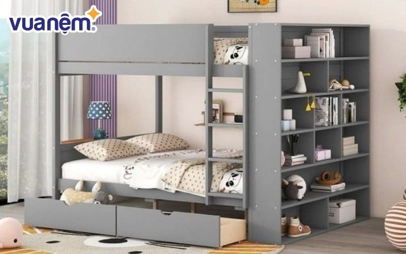 Mẫu giường tầng đa năng - Mẫu 3