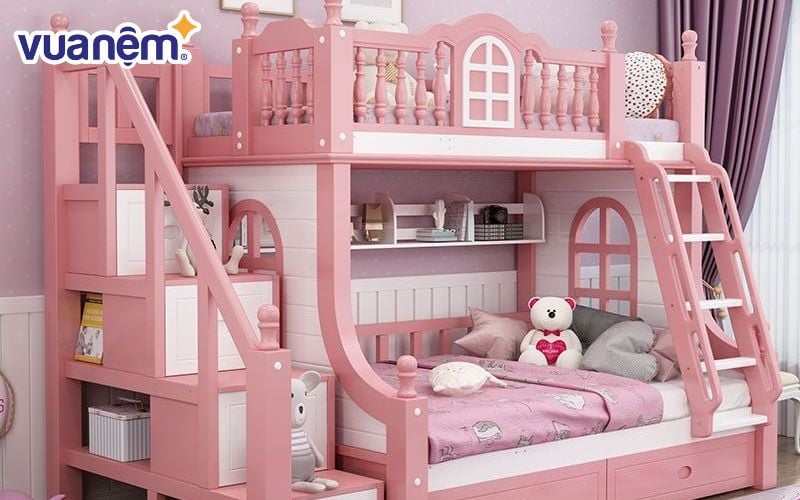 Mẫu giường tầng thiết kế cho trẻ em - Mẫu 2