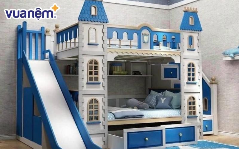 Mẫu giường tầng thiết kế cho trẻ em - Mẫu 3