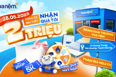 Khai trương Vua Nệm Tuyên Quang