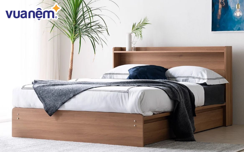 Mẫu giường gỗ công nghiệp số 2
