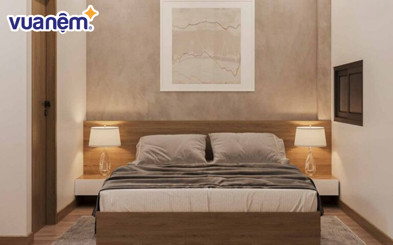 Mẫu giường gỗ công nghiệp số 20