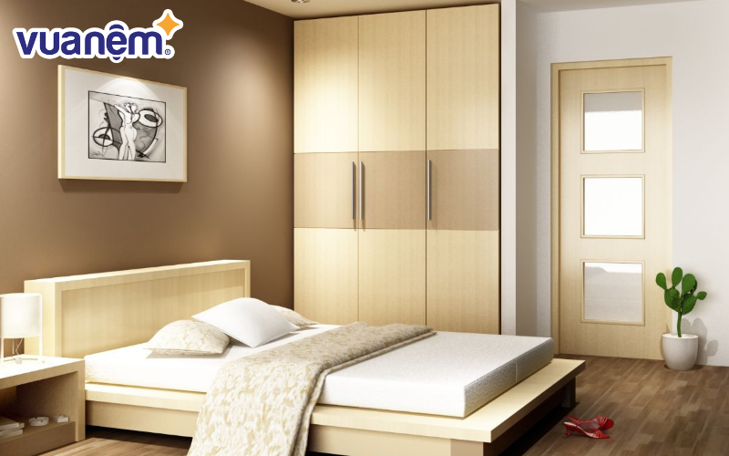 Mẫu giường gỗ công nghiệp số 3