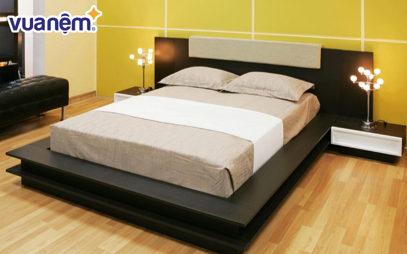 Mẫu giường gỗ công nghiệp số 5