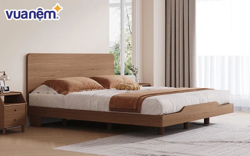 Mẫu giường gỗ tự nhiên số 12
