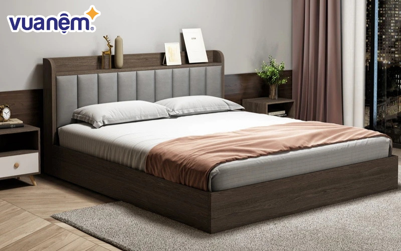 Mẫu giường gỗ tự nhiên số 16