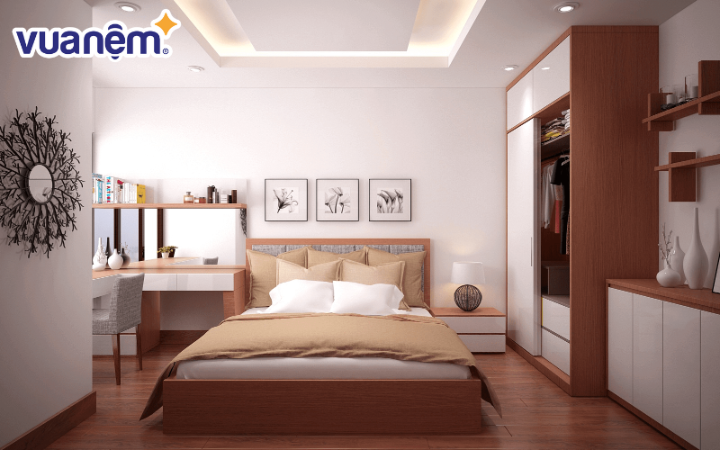 Mẫu giường gỗ tự nhiên số 2