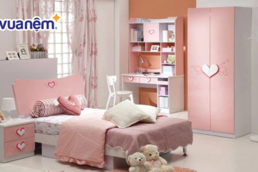 20+ Mẫu giường ngủ công chúa cực dễ thương cho bé gái