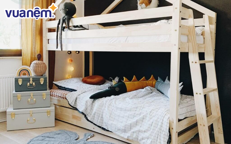 Mẫu giường tầng dành cho bé trai số 1