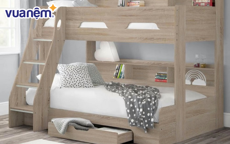 Mẫu giường tầng bằng gỗ công nghiệp số 2