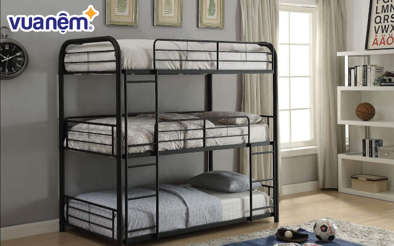 Mẫu giường tầng bằng sắt số 2