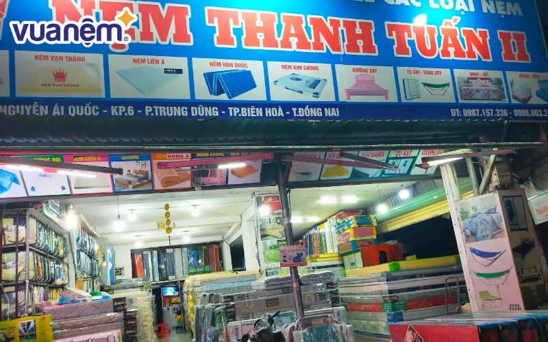 Nệm Thanh Tuấn 2 có nhiều mẫu mã đa dạng để lựa chọn