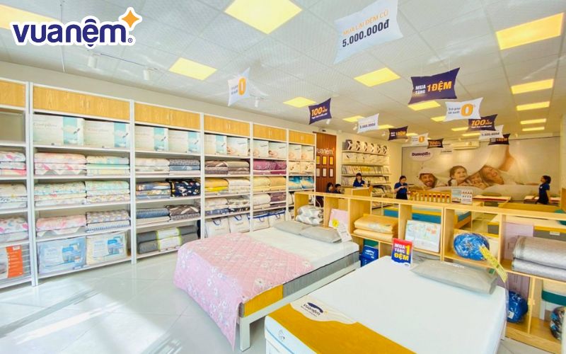 Vua Nệm là một trong những đối tác phân phối chính thức của Dunlopillo tại Việt Nam