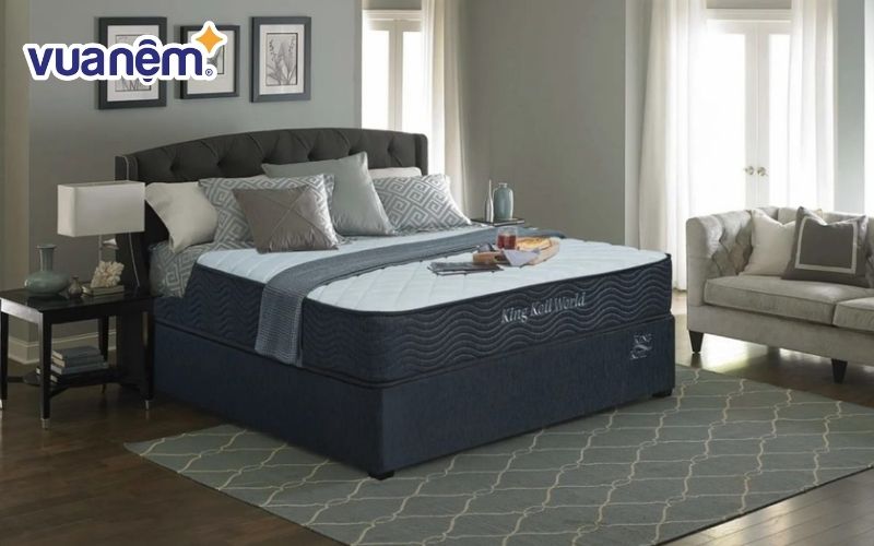 Nệm Kingkoil thuộc phân khúc cao cấp với mức giá không rẻ