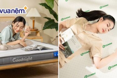so sánh nệm Goodnight và nệm Gummi