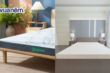 so sánh nệm gummi và nệm kim cương