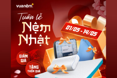 Tuần lễ nệm Nhật - Giá hời, quà chất 