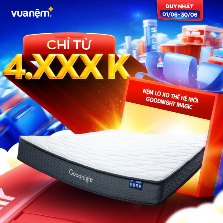Nệm lò xo Goodnight Magic