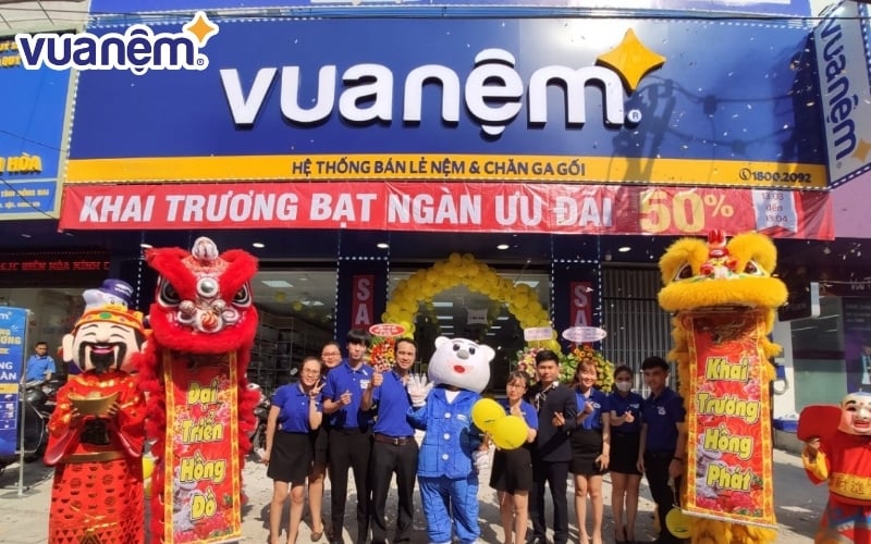 Sắm nệm giá rẻ, chính hãng tại Vua Nệm