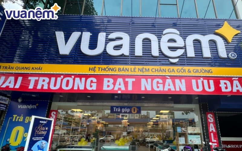 Mua nệm uy tín, giá tốt tại Vua Nệm Hoàn Kiếm