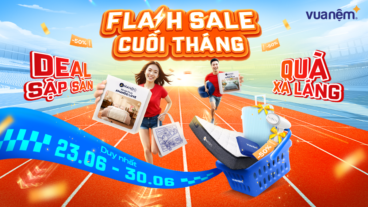 Flash Sale cuối tháng – Deal sập sàn, Quà xả láng