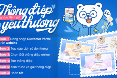 Vua Nệm ra mắt tính năng gửi thông điệp yêu thương online
