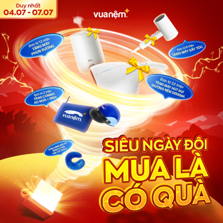 Siêu sale ngày đôi, mua là có quà