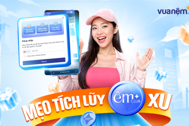 Tích lũy Êm xu cùng Vua Nệm - Tích nhiều, ưu đãi lớn