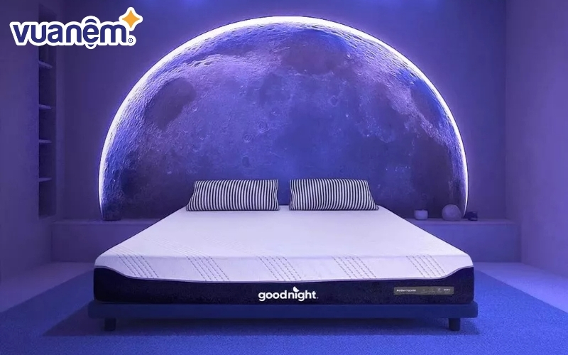 Nệm Goodnight tích hợp nhiều công nghệ hiện đại
