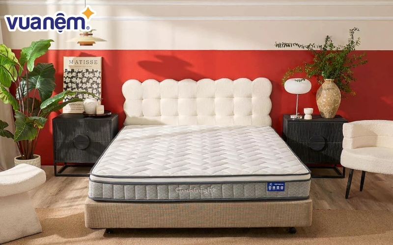 Nệm Goodnight Sleep Wave êm ái, bền bỉ