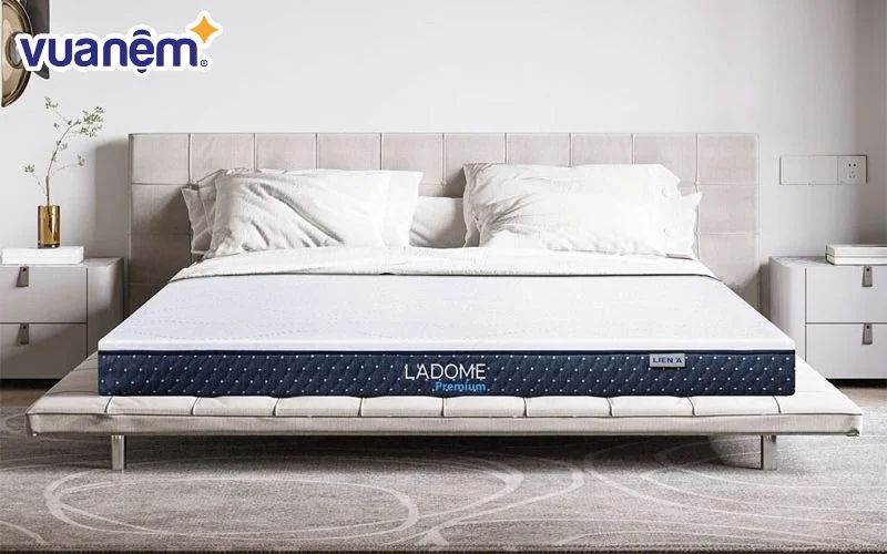 Nệm cao su Liên Á có thiết kế khá hiện đại