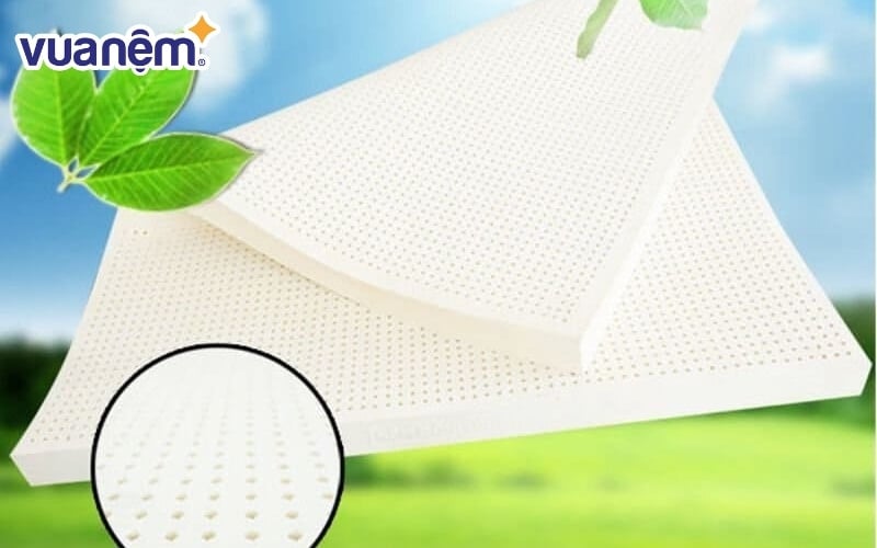 Nệm cao su thiên nhiên không an toàn với sức khỏe