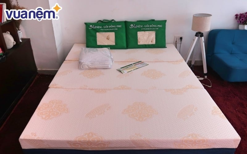 Nệm cao su tổng hợp Đồng Phú sử dụng công nghệ hiện đại