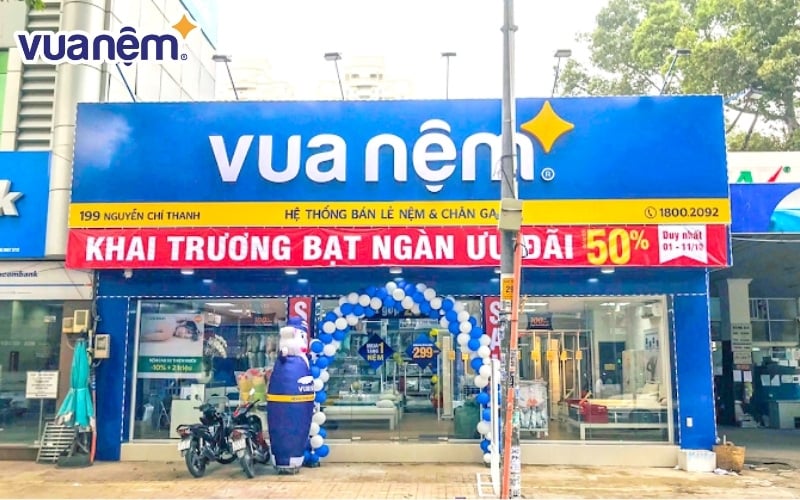 Sắm nệm chính hãng, giá tốt, bảo hành đầy đủ tại Vua Nệm