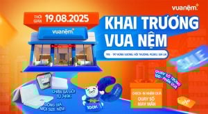 Khai trương cửa hàng Vua Nệm 195 – 197 Hùng Vương, Hội Thương, Pleiku, Gia Lai – Quà tặng ngập tràn