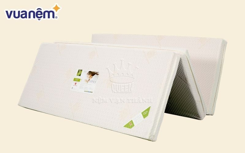 Thiết kế gấp 3 tiện lợi của nệm Vạn Thành đa tầng