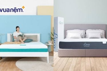 So sánh nệm Amando và nệm Aeroflow: Review đặc điểm từ A-Z