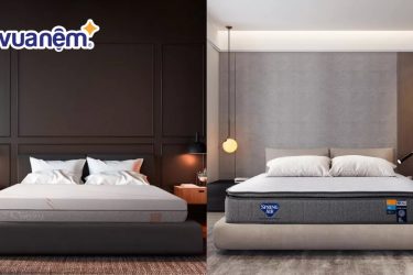 So sánh nệm iComfy và nệm Spring Air: Chi tiết về giá, độ êm