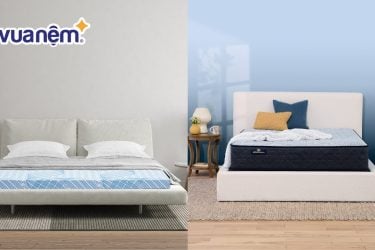 So sánh nệm Kim Cương và nệm Serta: Đánh giá độ êm từ A-Z