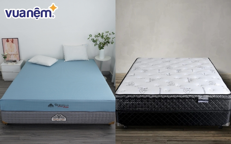 Nằm nệm foam Kim Cương hay Spring Air êm hơn?