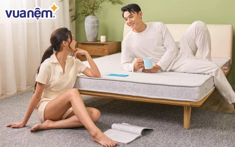 Nệm Wonjun sẽ là lựa chọn tuyệt với cho thích cảm giác nằm cứng, thiết kế gấp gọn