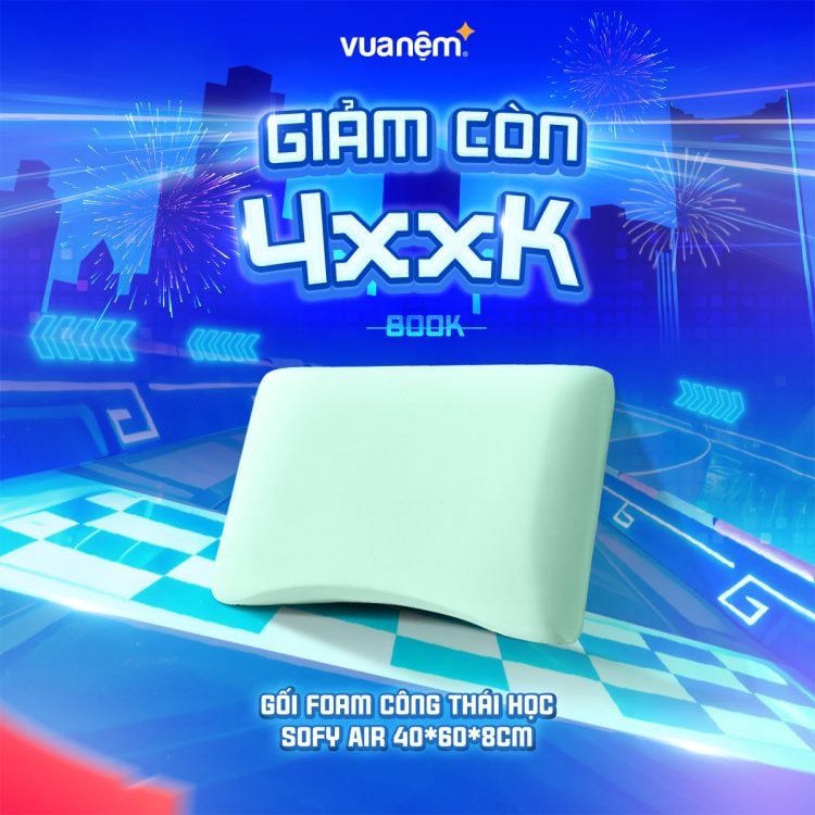 Gối foam iComfy Sofy Air