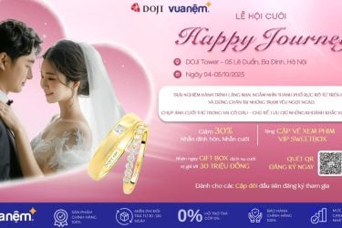 LỄ HỘI CƯỚI "HAPPY JOURNEY": KHỞI ĐẦU HÀNH TRÌNH YÊU, TỎA SÁNG NGÀY TRỌNG ĐẠI
