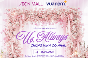 Tham gia triển lãm cưới mùa Thu “Us, Always” cùng Vua Nệm 2025