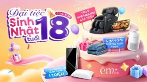 Vua Nệm Sinh Nhật 18 Tuổi: Mua Là Thưởng, Quay Là Trúng