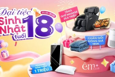 Vua Nệm Sinh Nhật 18 Tuổi: Mua Là Thưởng, Quay Là Trúng
