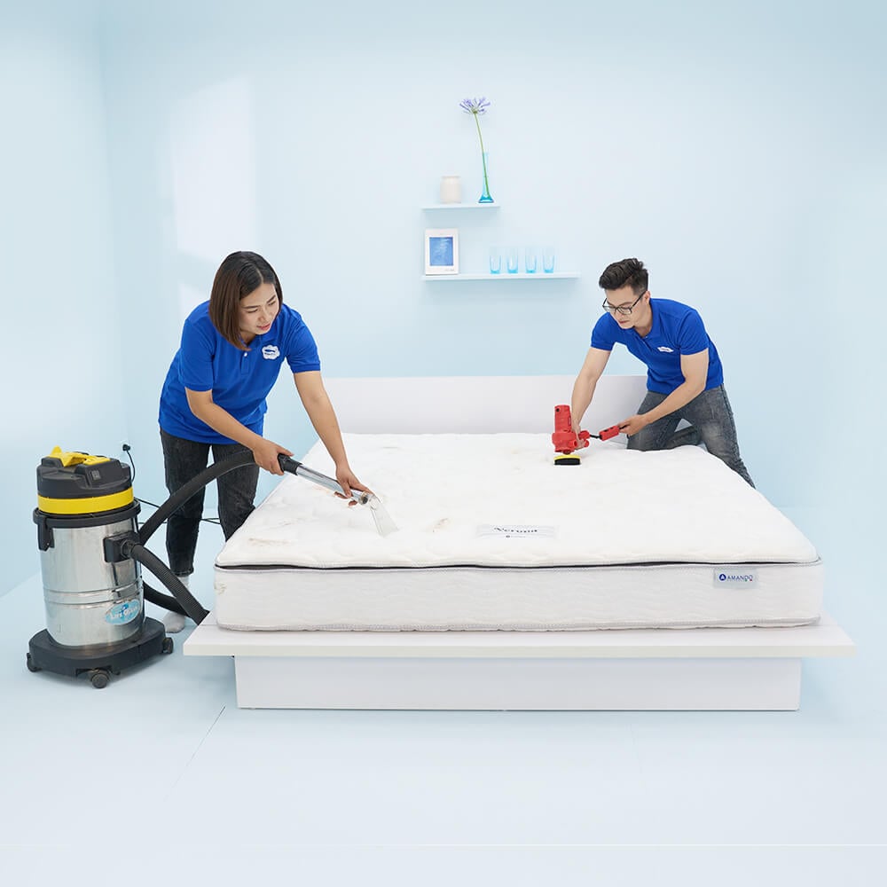 Tặng gói dịch vụ vệ sinh nệm